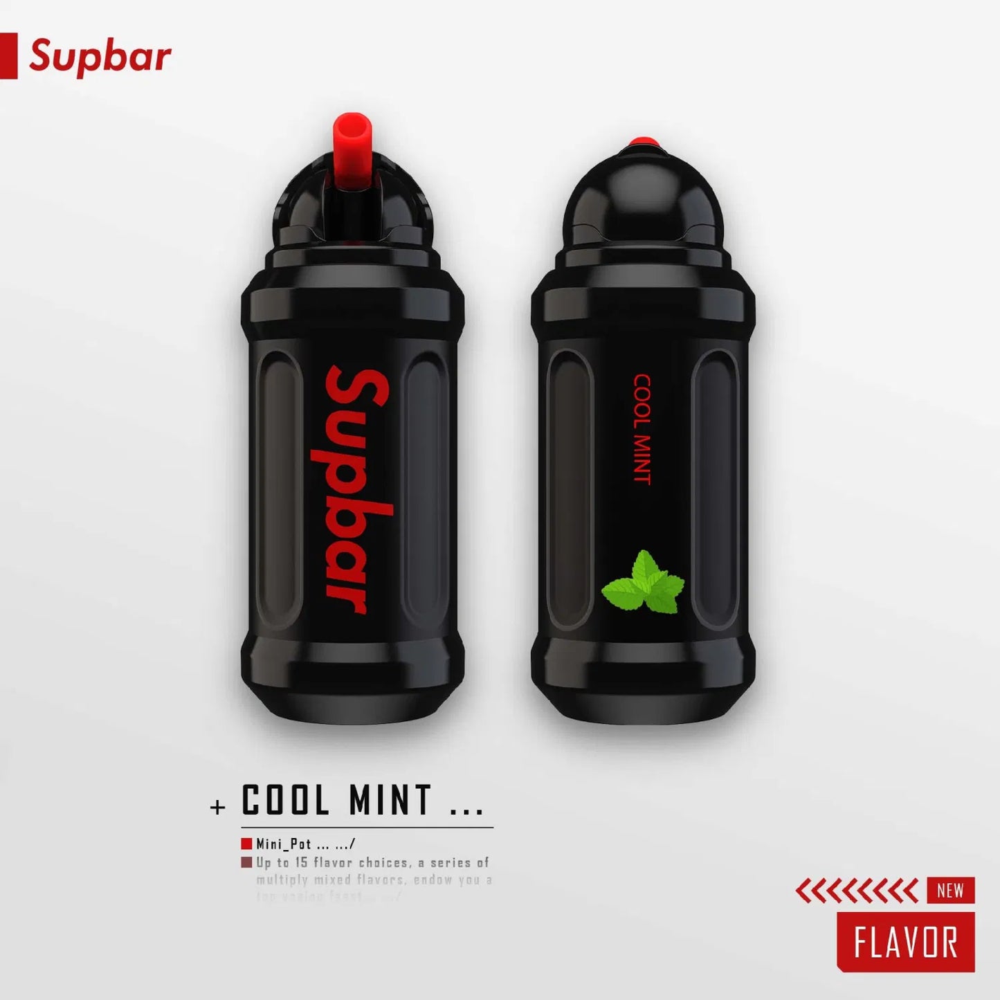 Supbar 8000 Puffs Disposable Pod Box