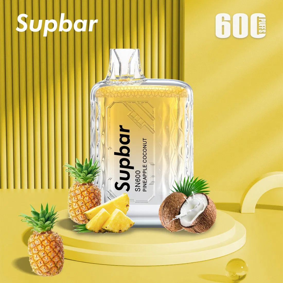 Supbar Sn 600 Puffs  Pod Box