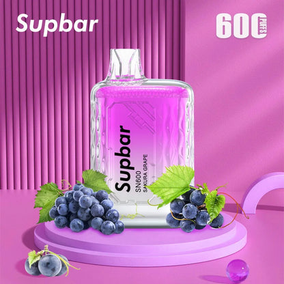 Supbar Sn 600 Puffs  Pod Box