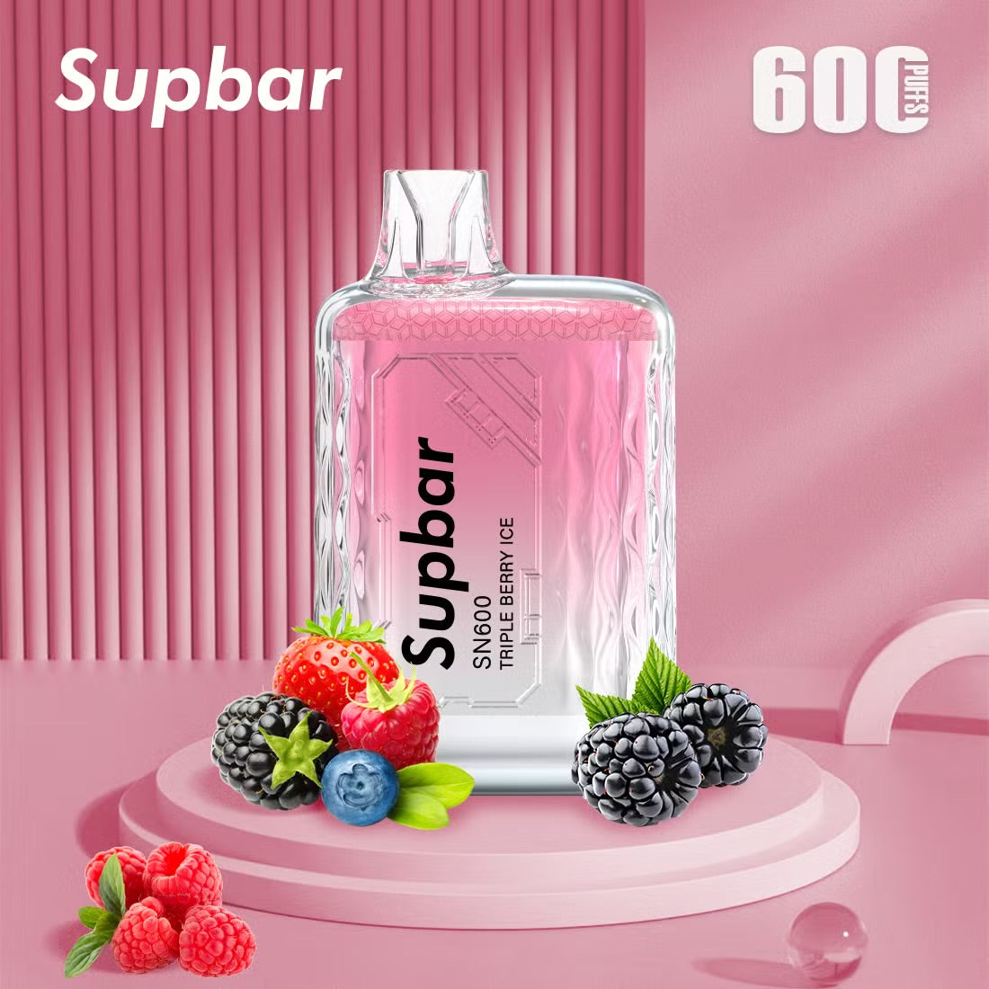 Supbar Sn 600 Puffs  Pod Box