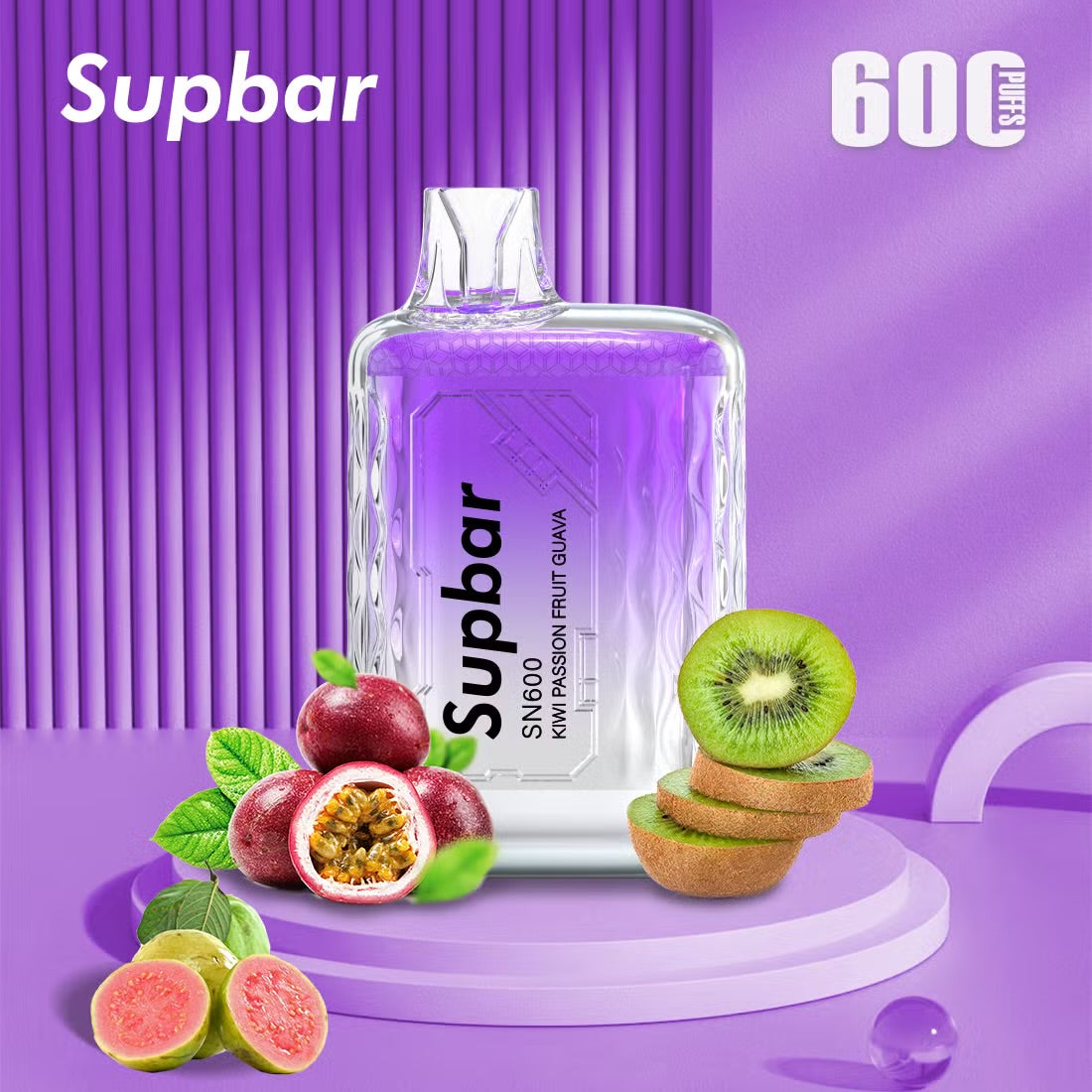 Supbar Sn 600 Puffs  Pod Box