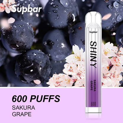 Supbar Shiny Nano 600 Puffs  Disposable Pod Box