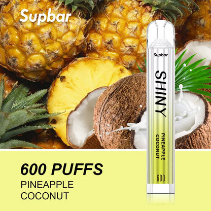 Supbar Shiny Nano 600 Puffs  Disposable Pod Box